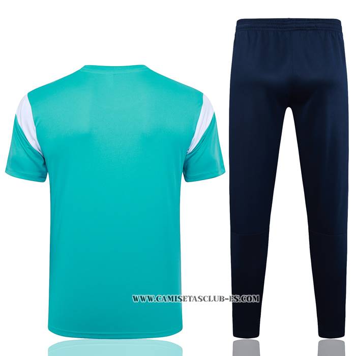 Chandal del Olympique Marsella 23-24 Manga Corta Verde